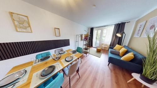 Zwenkau Apartment | Inviting CozyHome at Zwenkauer See - Pet & Child Friendly