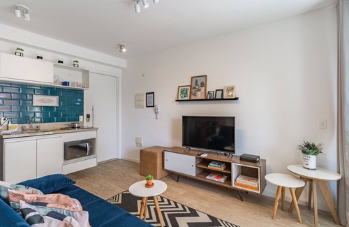 Vila Madalena Apartment | Guest Rated: CPM- Praça MADÁ with Pool & Family Amenities