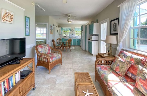 Cockburn Town Apartment | Crabtree #1 - Beachfront Haven Steps from Dining Choices