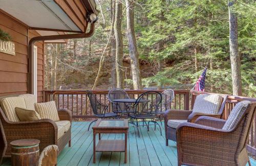 Walnut Mountain House | Relax at Creek Haven: Pet Friendly with Pool & Hot Tub