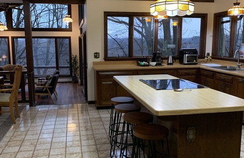 Conneaut House | Creek side retreat and breathtaking views! Moments from hunting and fishing!