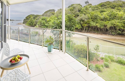 Sawtell Apartment | Creekside Apartment with Breathtaking Water Views