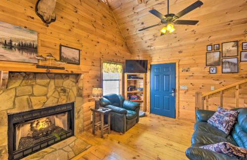Foxfire Estates House | Tranquil Creekside Cabin: 4-Star Retreat in Blue Ridge
