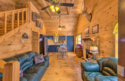 Foxfire Estates House | Tranquil Creekside Cabin: 4-Star Retreat in Blue Ridge
