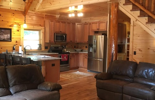 Burks Fork Cabin | Pet-Friendly Creekside Cabin in Scenic Willis, VA
