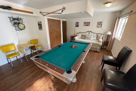 Oakhurst House | Pet-Friendly Creekside Dream with Game Room & BBQ Area