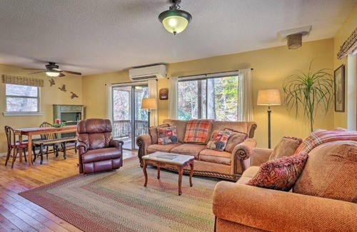 Mars Hill House | Idyllic Creekside Retreat with Deck, Near Wolf Ridge