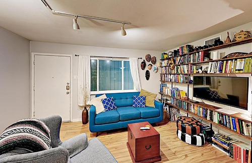 Greater South River City Apartment | Tranquil Creekside Terrace Condominiums with Pool Access