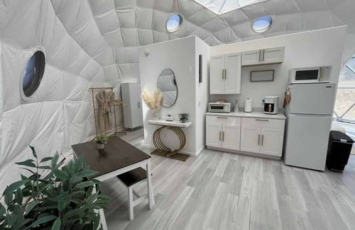 Crestone House | CrestDomes: “Dome of Dreams” a Luxury Glamping Dome Home near the Sand Dunes