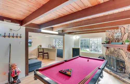 Crestline House | Cozy Crestline Retreat with Hot Tub Just Steps to Lake