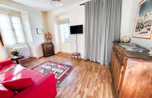 Saint-Pierre Apartment | Scenic Cretallaz House: Castle Views, Free Parking & WiFi
