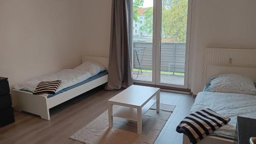 Merseburg Apartment | Comfortable 3-Room Apartments Near Leuna Werk with Balcony