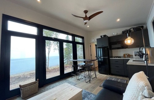 Newberry Cabin | Exceptional Stay at Crisp Point Beach Cabin with Ocean Views