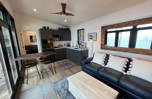 Newberry Cabin | Exceptional Stay at Crisp Point Beach Cabin with Ocean Views