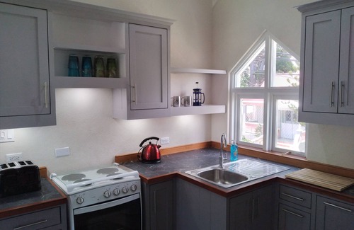 Hastings Cottage | Serene Crotona Garden Upper Cottage with Pool & Ocean View