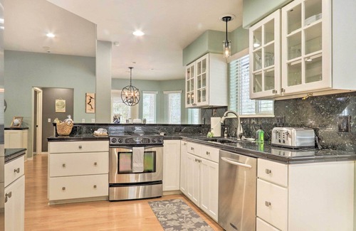 Post Falls House | Cozy Crystal Bay Home with Fireplace & Breathtaking Views
