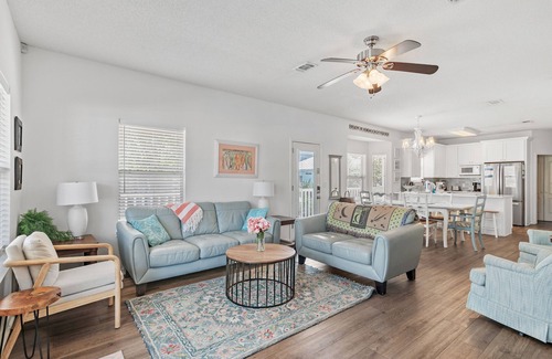 Clipper Cove House | Discover Crystal Beach: Pet-Friendly Retreat with Pool & Views