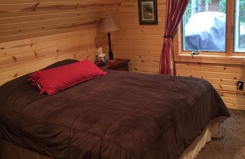 Thompsonville Cabin | Discover Crystal Mountain Resort: Rated 9.6/10 with Spa & Pool