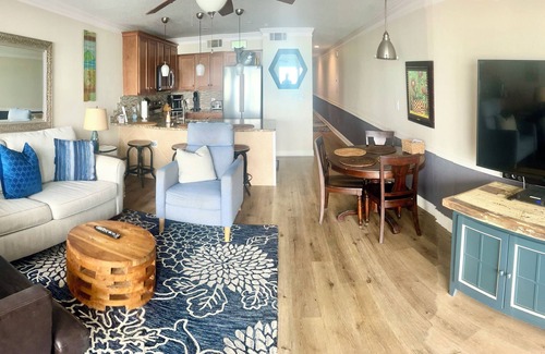 Crystal Beach Condo | Beachfront Bliss at Crystal Sands 115A - Top Rated Stay!