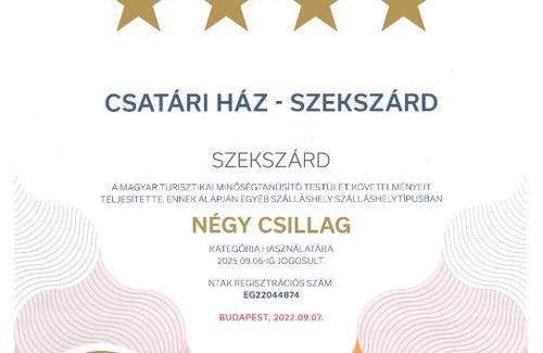 Szekszard Apartment | Discover Csatári Ház in Szekszárd - 4-Star Guest Rated Stay