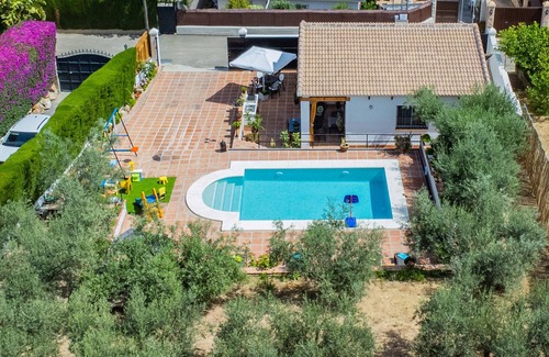 Alhaurin el Grande Cottage | Explore Cubo's Casa Rural: Private Pool & Ocean View Retreat