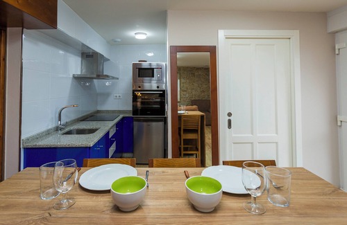 Tourinan Apartment | Oceanfront Curras Touriñan Apartment with Pool & Spa
