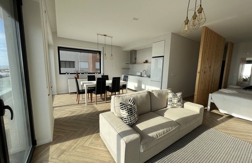Praia de Mira Apartment | Beautiful Custódio Ocean View with Spa & Kitchen Amenities