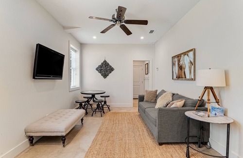 Arp House | Inviting Barn Suite with Pool, Firepit & Fun Amenities
