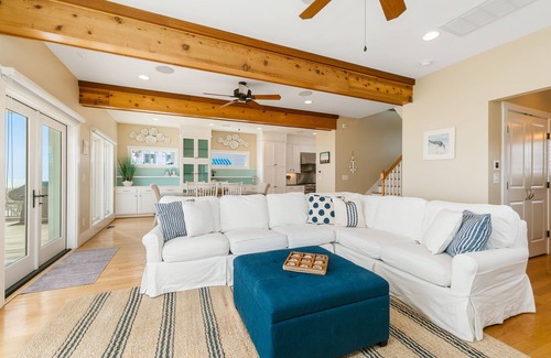 Emerald Isle House | Beachfront Oasis: Relax in Our Oceanview Home with Pool