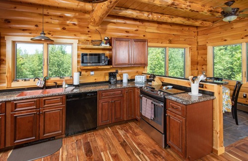 Twin Mountain Cabin | Experience a Custom Built Log Cabin Near Mt Washington
