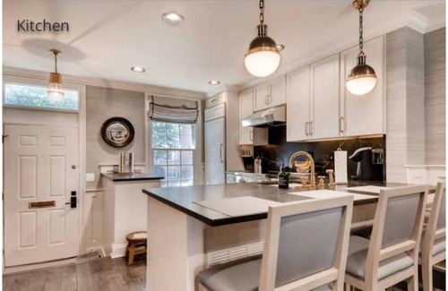 Canton House | Designer Townhome in Vibrant Canton with Family Amenities