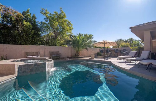 Roosevelt Park House | Elegant Home with Private Pool & Spa - Rated 9.2/10!