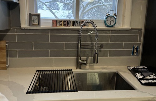Gaylord House | Charming Brick Ranch Steps from Downtown Gaylord