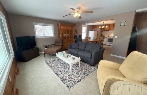Ludington Cottage | Picturesque Cottage on Hamlin Lake with Breathtaking Views