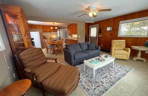 Ludington Cottage | Picturesque Cottage on Hamlin Lake with Breathtaking Views
