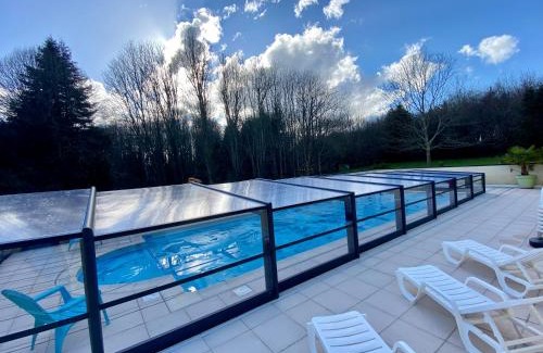 Saint-Evarzec Other | Unforgettable Dôme S'féérique with Pool Access Awaits You
