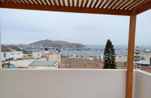 Pucusana Apartment | Oceanfront Duplex with Breathtaking Bay Views in Naplo