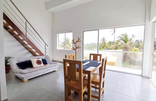 San Bernardo del Viento Apartment | Oceanfront Duplex with Pool & Private Beach in San Bernardo