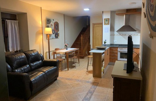 Ruente Apartment | Cozy Duplex in Ruente Near the Fuentona with Hot Tub