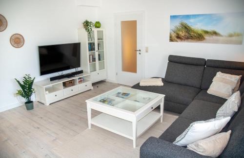Baltrum Apartment | Oceanfront Escape: Düne 76 Modern Holiday Apartment