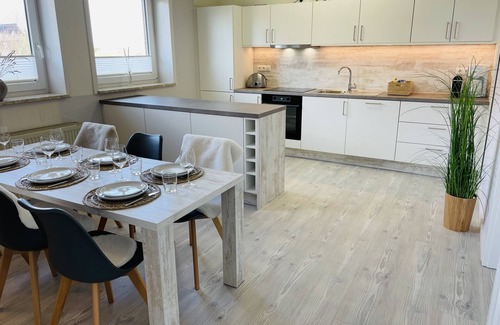 Baltrum Apartment | Discover Düne 77: Modern Apartment with Ocean Views