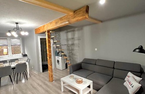 gmina Bodzechow House | Experience Dębowy Zakątek with Ocean Views & Hot Tub