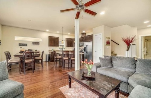 Quincy House | Riverview Retreat: Deck Unit by Heated Pool & Hot Tub