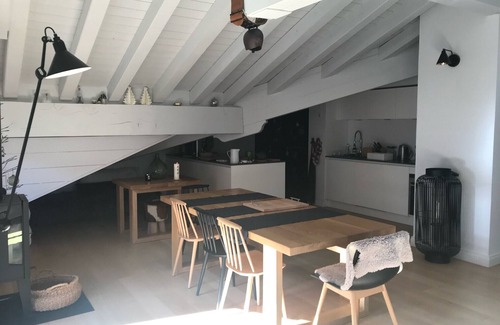 Prapoutel Apartment | Spacious D304: Family-Friendly Getaway with Kitchen Access