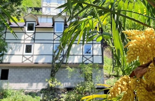 Gagra Hotel | Discover Dacha Khudozhnikov: Private Beach & Ocean Views