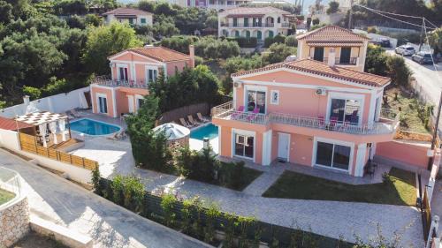Agios Sostis Villa | Oceanfront Villa Danae: 4-Star Stay with Top Amenities