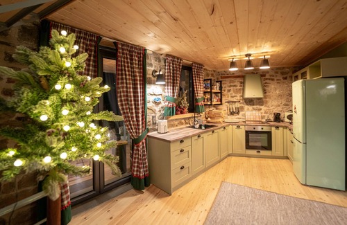 Karpenisi Ski Chalet | Elegant Dandy Villas Karpenisi: Private 3-Story Chalet Escape