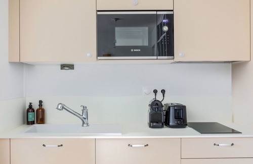 Houlgate Apartment | Top-Rated Studio Baumier - Welkeys with Ocean View & Spa