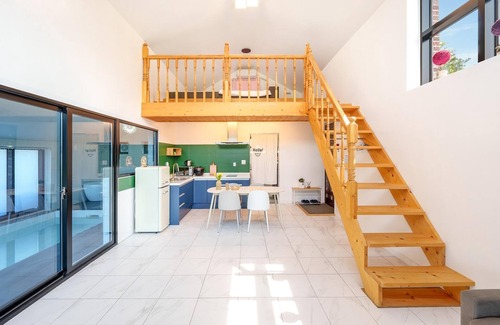 Danyang House | Inviting Danyang Dandelion Pool Villa - Family-Friendly Getaway