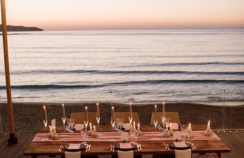 Agii Apostoli Villa | Beautiful Beachfront Villa Saffron Sunset with Jacuzzi Views